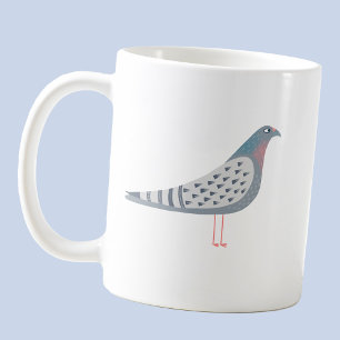 Roligt Pigeon Kaffemugg