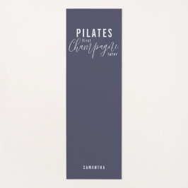 Roligt Pilates First Champagne Senare Lila Workout