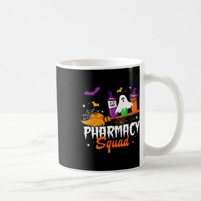 Roligt Pills Pharmacy Squad Pharmacist Technician  Kaffemugg (Höger)