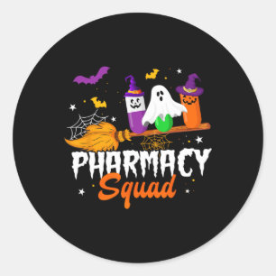 Roligt Pills Pharmacy Squad Pharmacist Technician Runt Klistermärke