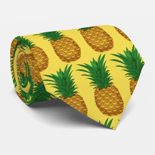 Roligt Pineapple mönster tiled fruktie Slips (Rullad)