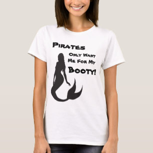 Roligt piratcitationstecken med anpassadetext t-shirt
