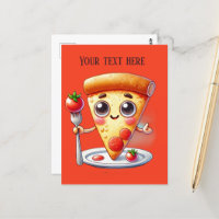 Roligt pizza älskare add text