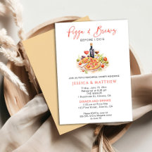 Roligt Pizza och Brews innan jag går på repetition