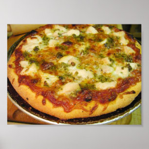Roligt Pizza Paj Poster