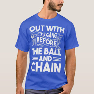 Roligt Pojkfest med Kompisarna Brudgum T Shirt