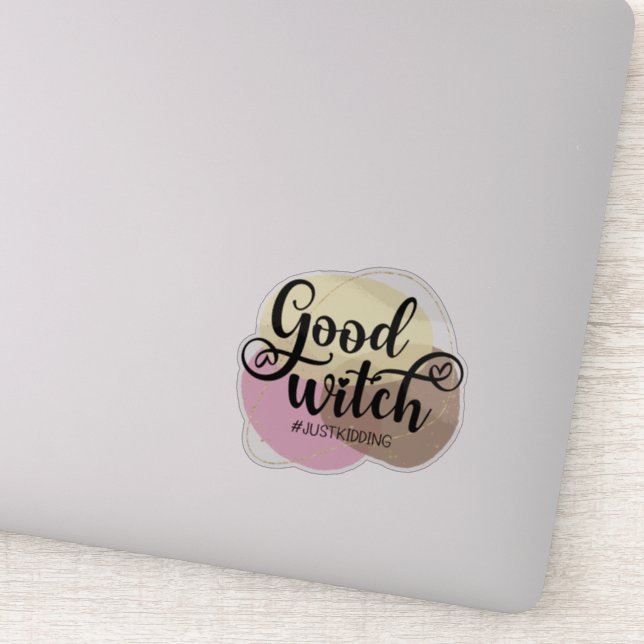 Roligt, pooky Halloween-citattecken, stämpel Klistermärken (Detalj)