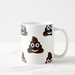 roligt poop emoji kaffemugg