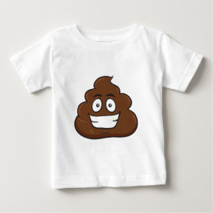 roligt poop emoji tee