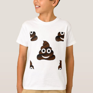 roligt poop emoji tröja
