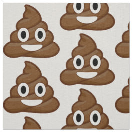 roligt poop emoji-väv tyg