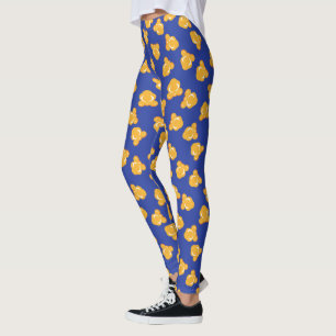 Roligt Popcorn Mönster Leggings