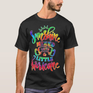 Roligt Positivt Meddelande Solsken Blandat Med Lit T Shirt