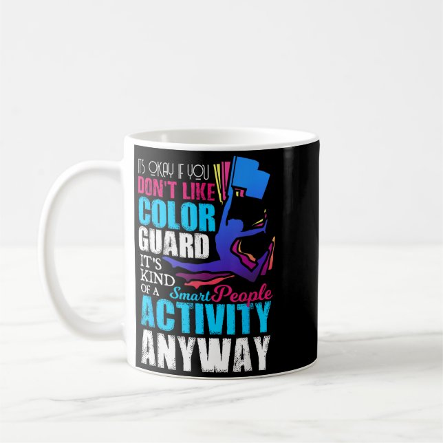 Roligt Present till Färgsällskapet för Smarta Männ Kaffemugg (Vänster)
