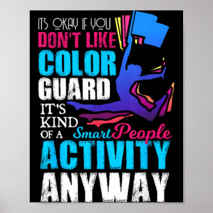 Roligt Present till Färgsällskapet för Smarta Männ Poster