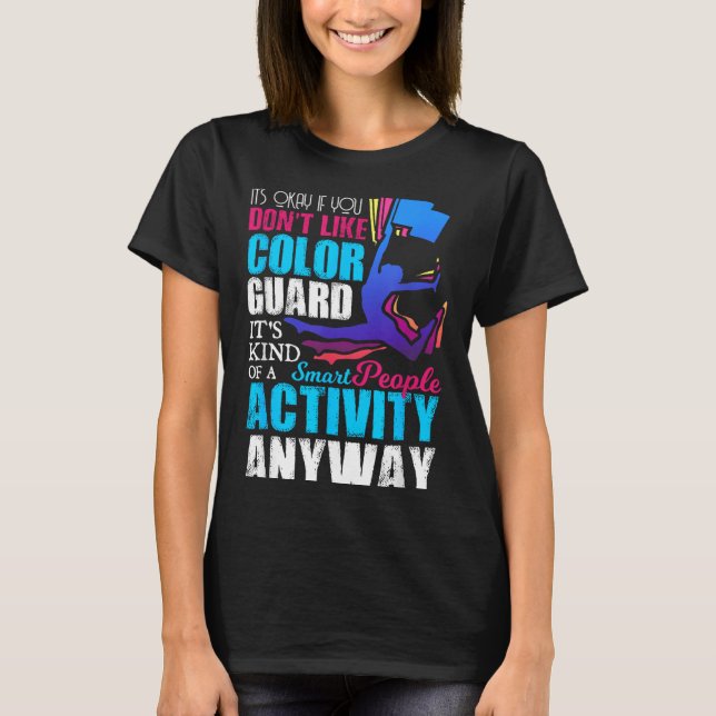 Roligt Present till Färgsällskapet för Smarta Männ T Shirt (Framsida)