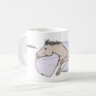 Roligt present till hästälskare - Whimsical Pastur Kaffemugg