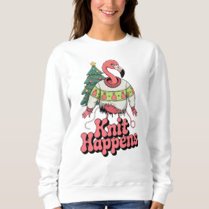Roligt present till stickare Stickning Händer Fula T Shirt