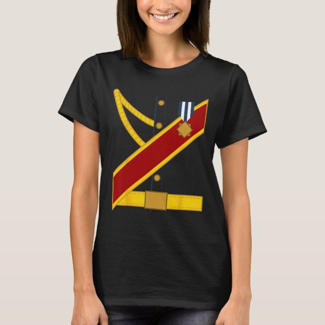 Roligt Prince Charming Costume Halloween Boys T Shirt (Framsida)