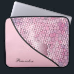Roligt Psykedelisk Rosa med en platter för Rosa pu Laptop Fodral<br><div class="desc">Roligt Modern Stil redo för att du ska kunna anpassa dig. ⭐ Produkten är 100 % Anpassade. Grafik och/eller text kan läggas till, tas bort, flyttat, storleksändras, bytas runt, roteras osv.. (klicka bara på området "EDIT DESIGN") ⭐ 99 % av min design i min butik är gjord i lagrar. Det...</div>