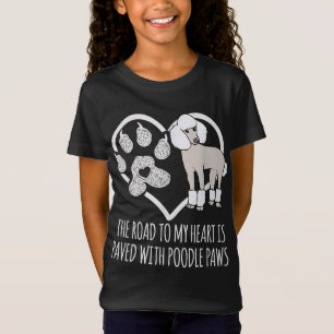 Roligt Pudel Hund älskare ger kvinnor Cute Memay s T Shirt