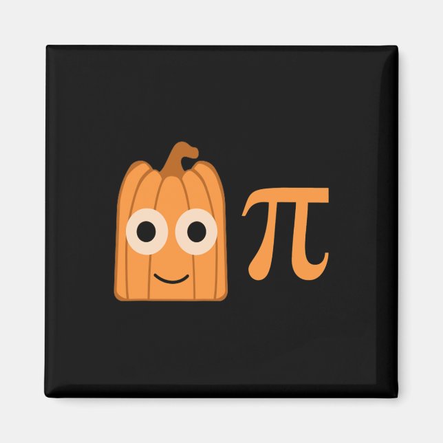 Roligt Pumpkin Pi Tee for Math and Elementary Teac Magnet (Framsidan)
