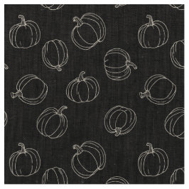 Roligt Pumpkins Charcol Tyg