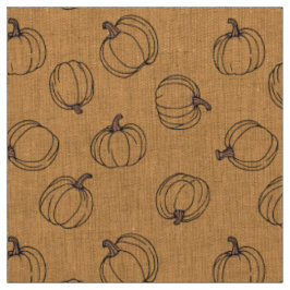 Roligt Pumpkins-Orange Tyg