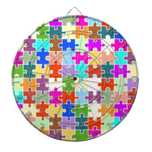 Roligt Puzzle Darttavla