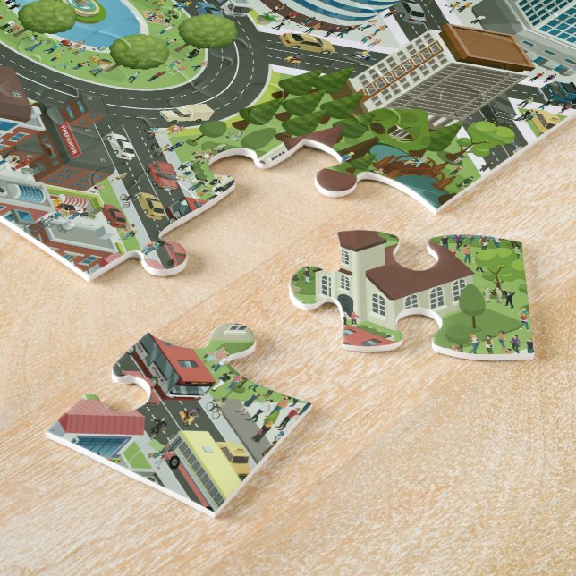 Roligt Puzzle | Wimmelbuild wespepolitan Pussel (Sidan)