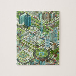 Roligt Puzzle | Wimmelbuild wespepolitan Pussel