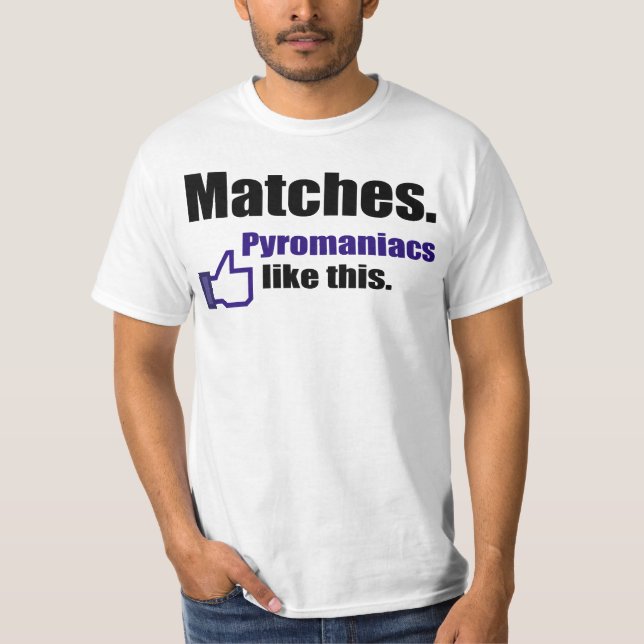 Roligt pyromancitationstecken tröja (Framsida)