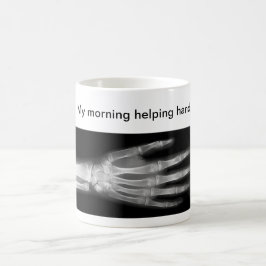Roligt "räcker min morgonportion ", kaffemugg