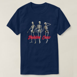 Roligt Radiografi "Skeleton Crew" T-Shirt