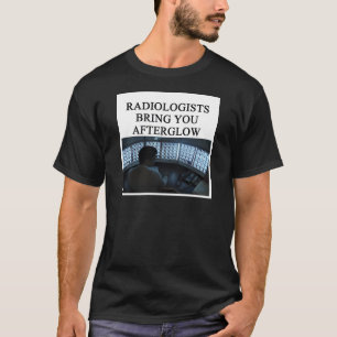 roligt radiologiskämt t-shirt