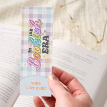 Roligt Rainbow Färg i min Bok Era-bokmärke