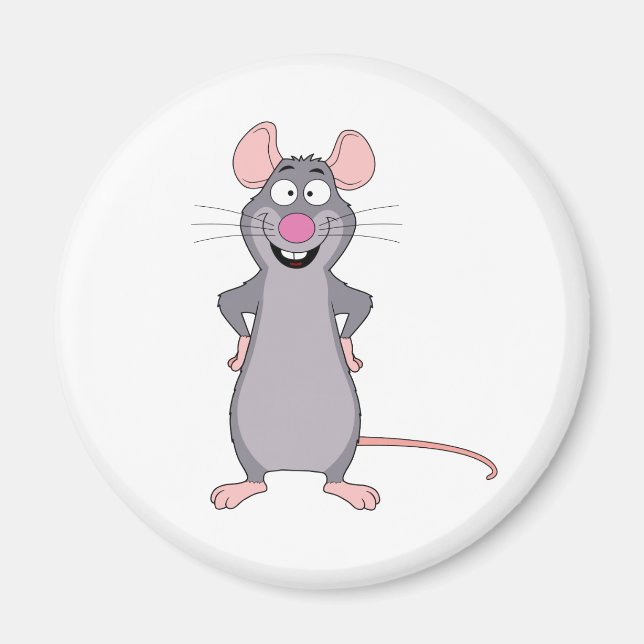 roligt råtta magnet (Framsidan)