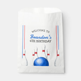 Roligt Red and Blue Bowling Barns födelsedag