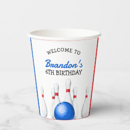 Roligt Red and Blue Bowling Barns födelsedag