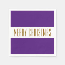 Roligt Regal Lila White GOD JUL Rand