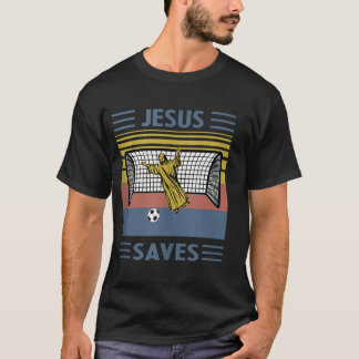 ROLIGT RELIGIÖSA SHIRT JESUS SPARAR GO FÖR MÅLSOCK T SHIRT