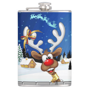 Roligt Ren som tittar Jul Meme Fickplunta