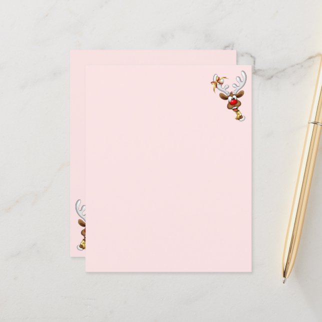 Roligt renar som tittar jul meme (Fram/Back In Situ)