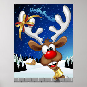 Roligt renar som tittar jul meme poster