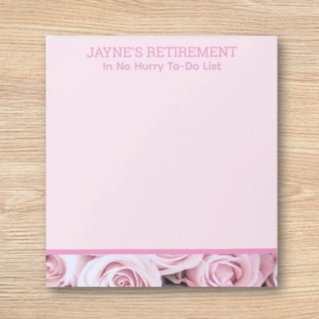 Roligt Retiree's Gift! Cute Anteckningsblock (Skapare uppladdad)