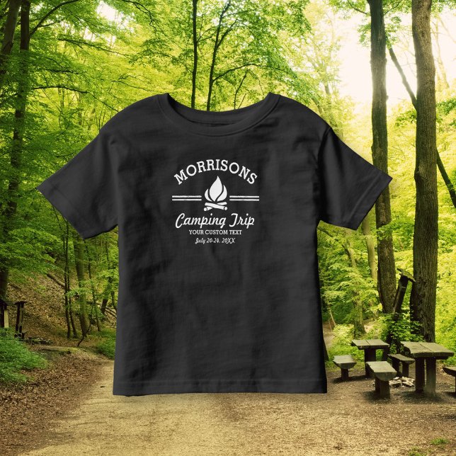 Roligt Retro Family Reunion Camping Resa Campfire T Shirt (Skapare uppladdad)