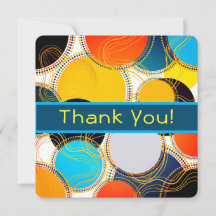 Roligt Retro-färgfull geometrisk Abstrakt