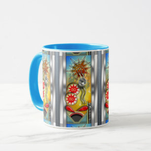 Roligt Retro flipperspel Mugg