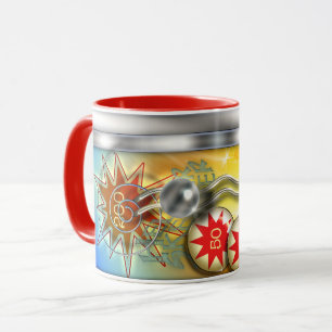 Roligt Retro flipperspel Mugg