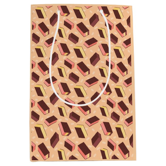 Roligt Retro Neapolitan Ice Cream Sandwich (Framsidan)